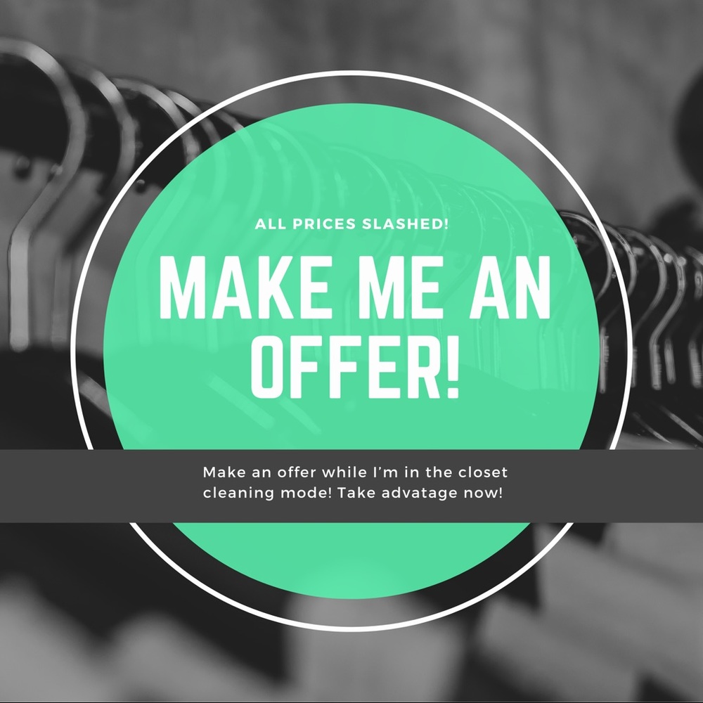 Make me an offer! I’m in the mood to sell!